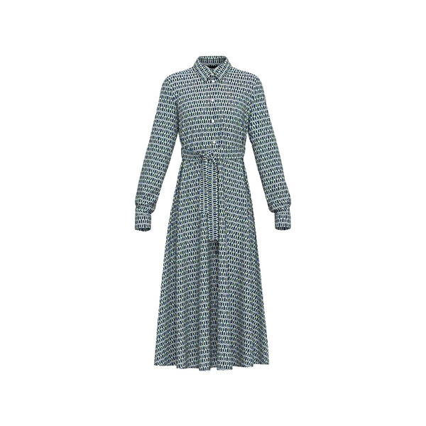 EMME MARELLA Abito midi Abito Donna midi con bottoni Verde - Francavilla Moda
